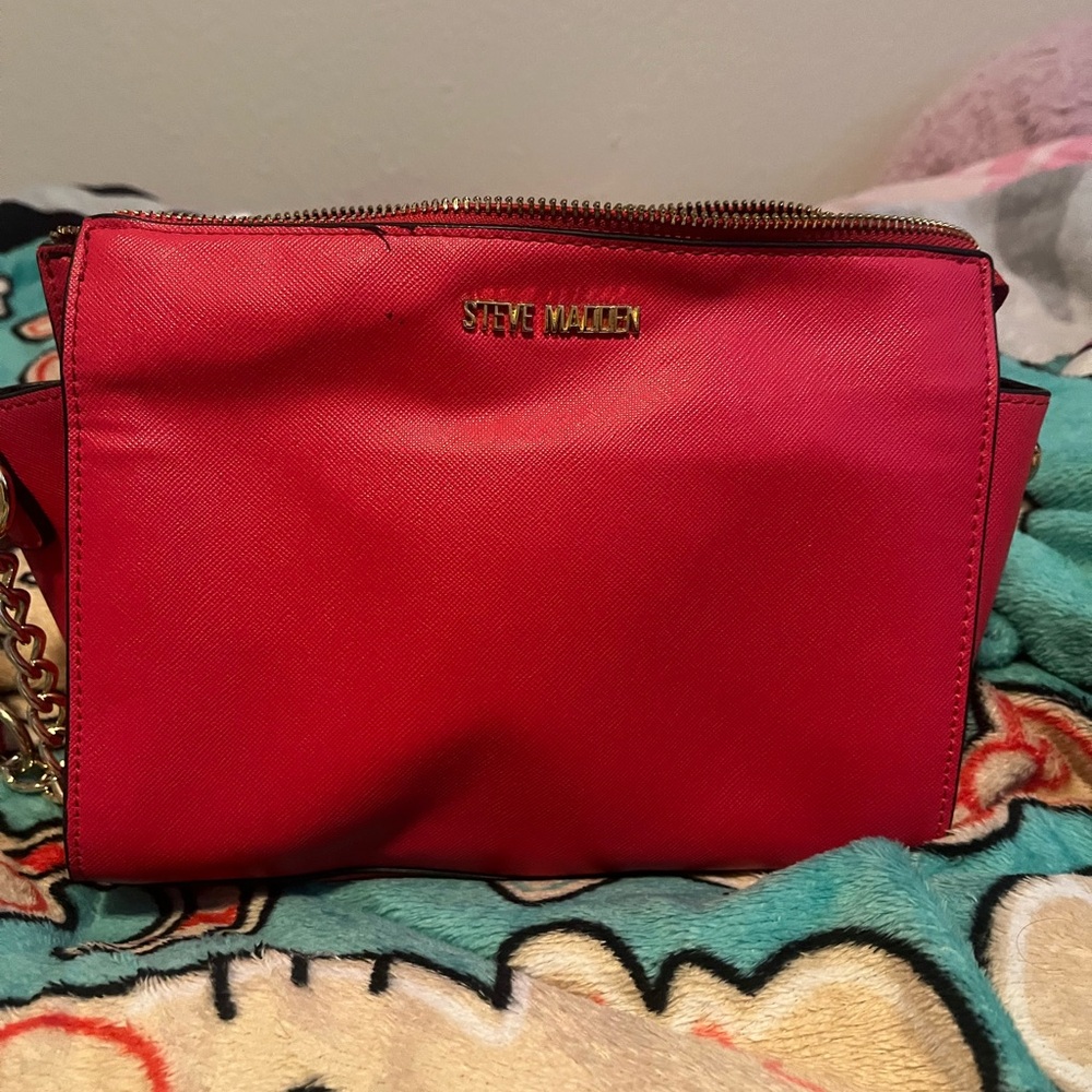 Steve Madden Red Crossbody Bag